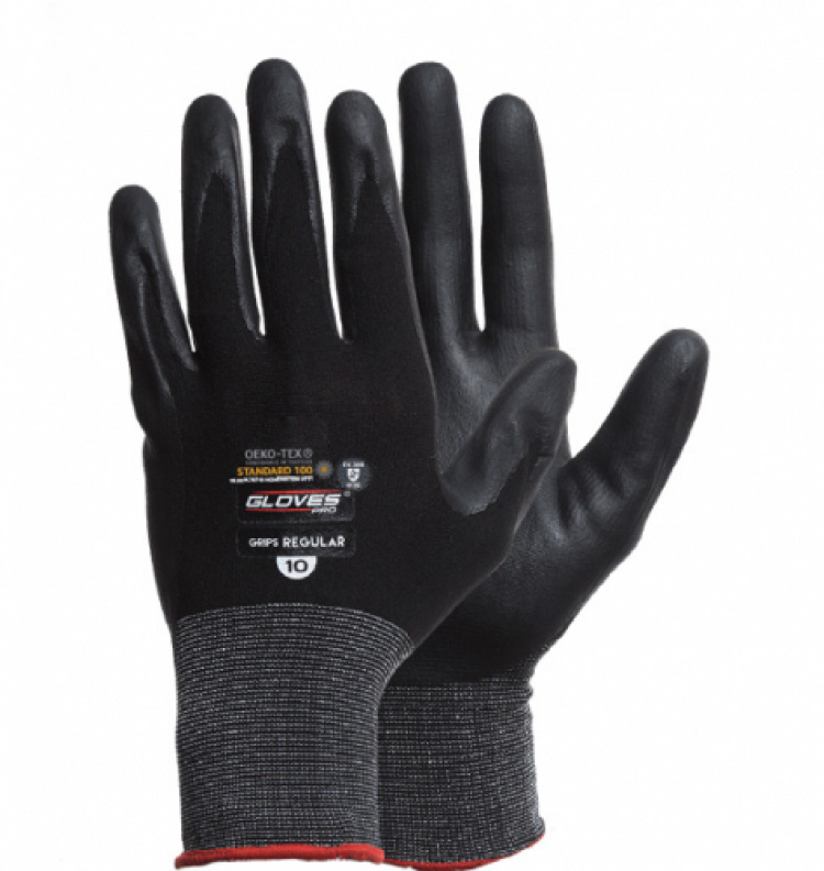 Handske Grips Regular i gruppen Säkerhet och skydd / Skyddsutrustning / Handskar hos VISAB i Skandinavien AB (Handske Grips Regular)